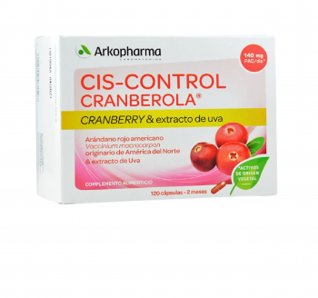 CRANBEROLA CISCONTROL ARANDANO AMERICANO ARKO  140 MG 120 CAPS